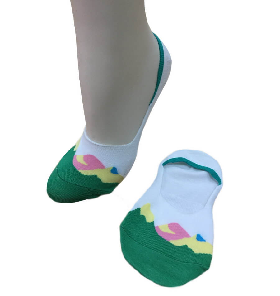 Cotton Mountains Shoe Liner Socks (Standard cut)